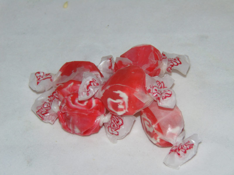 Red Licorice Swirl Salt Water Taffy - Candyland Market